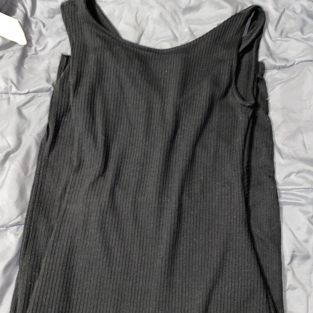 Long black dress
